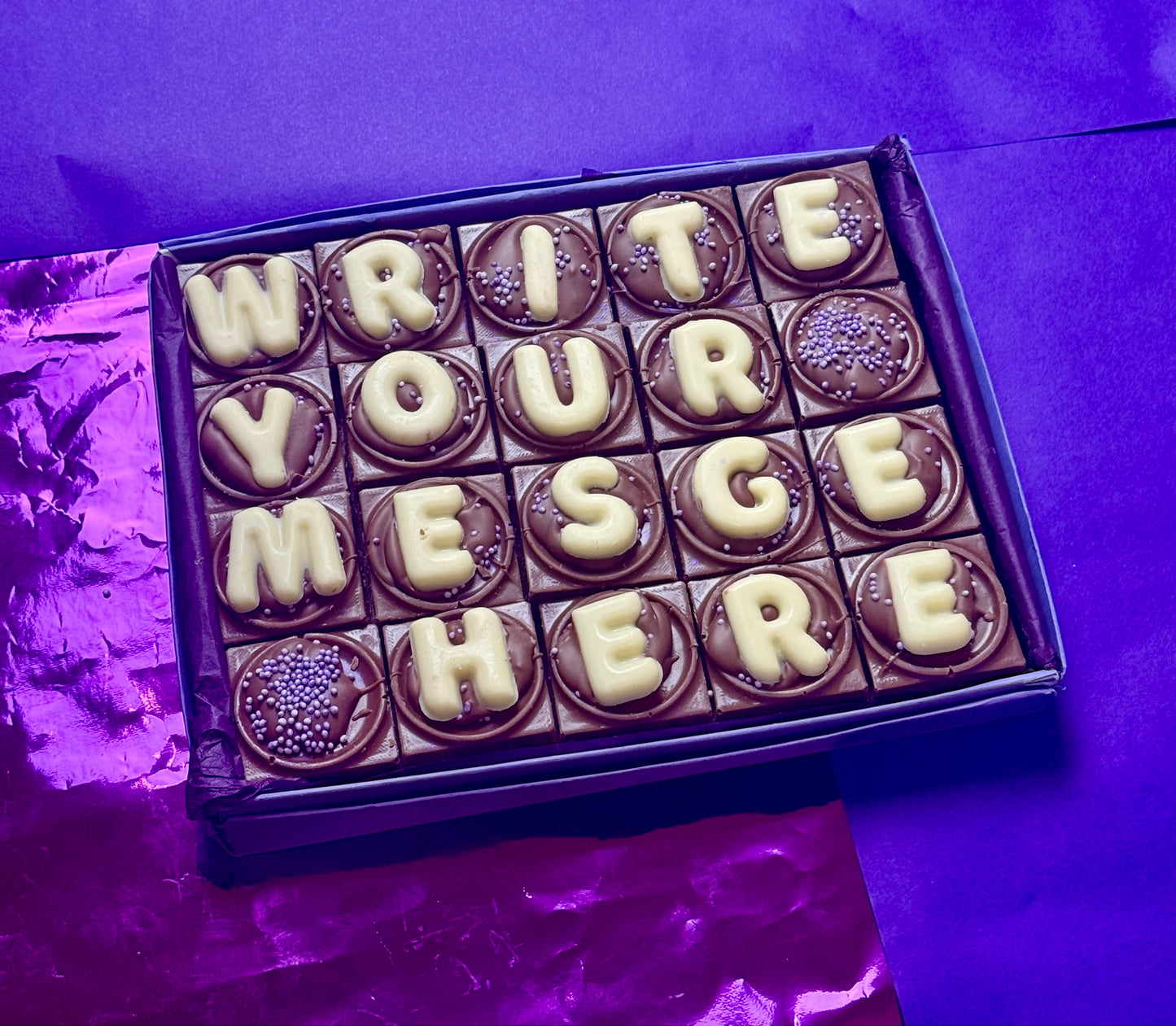 Custom Mini Message Benga Bar