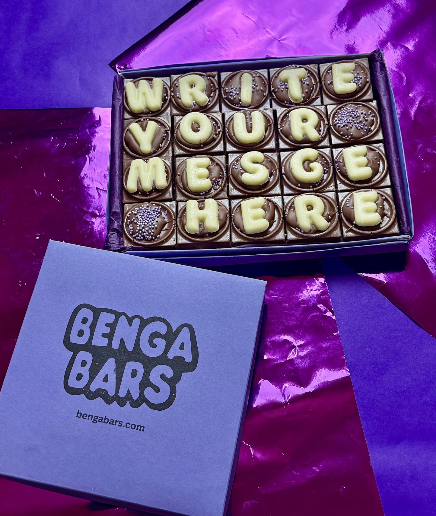 Custom Mini Message Benga Bar